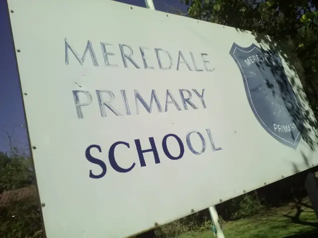 Meredale Primary School sign in Johannesburg