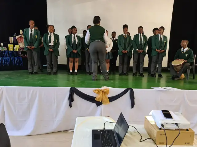 Norkem Park High School learners performing at a school event