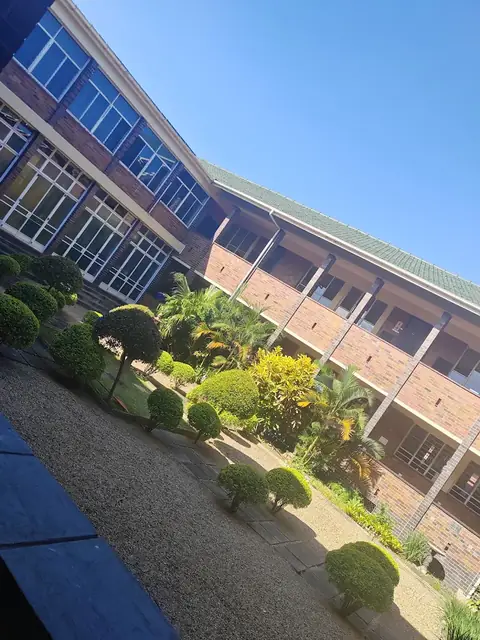 Pinetown Girls' High School building and garden