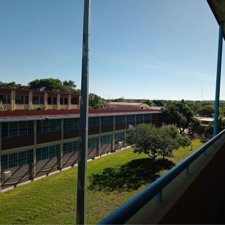 Capricorn TVET College Campus Buildings from Balcony View of Capricorn TVET College red-roofed campus buildings and grounds from an upper balcony, Polokwane