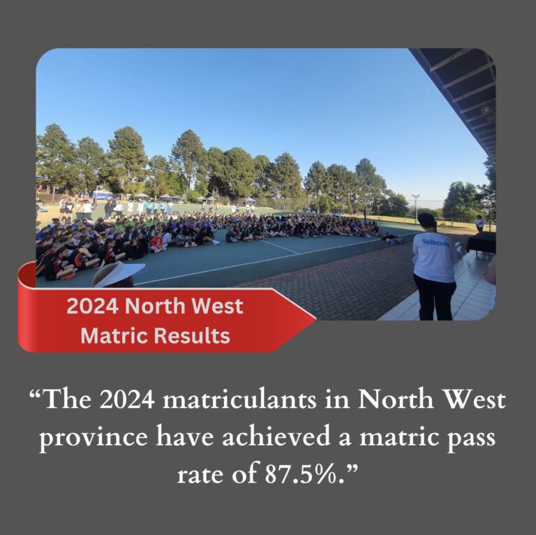 North West 2024 Matric Results - Top Schools with High Pass Rates