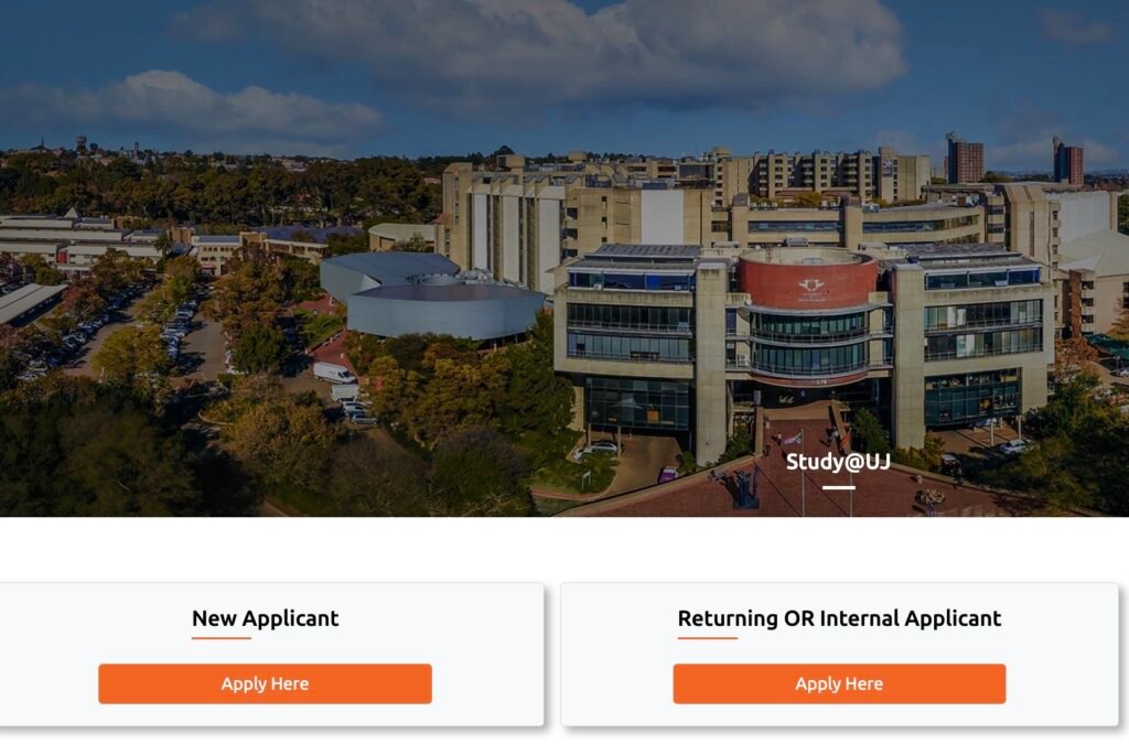 UJ Online Application Walk-through Guide