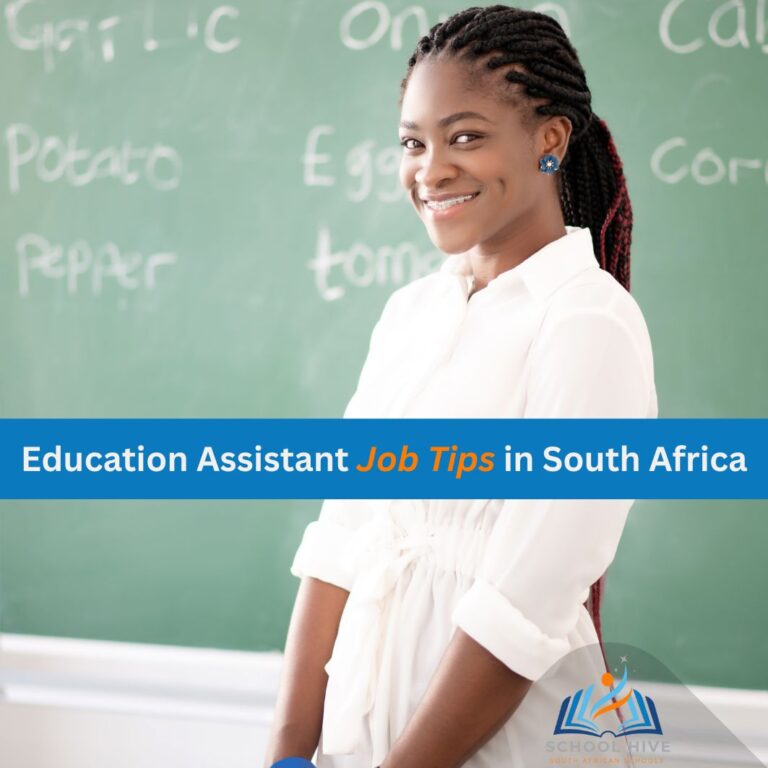 Education Assistant Job Tips in South Africa