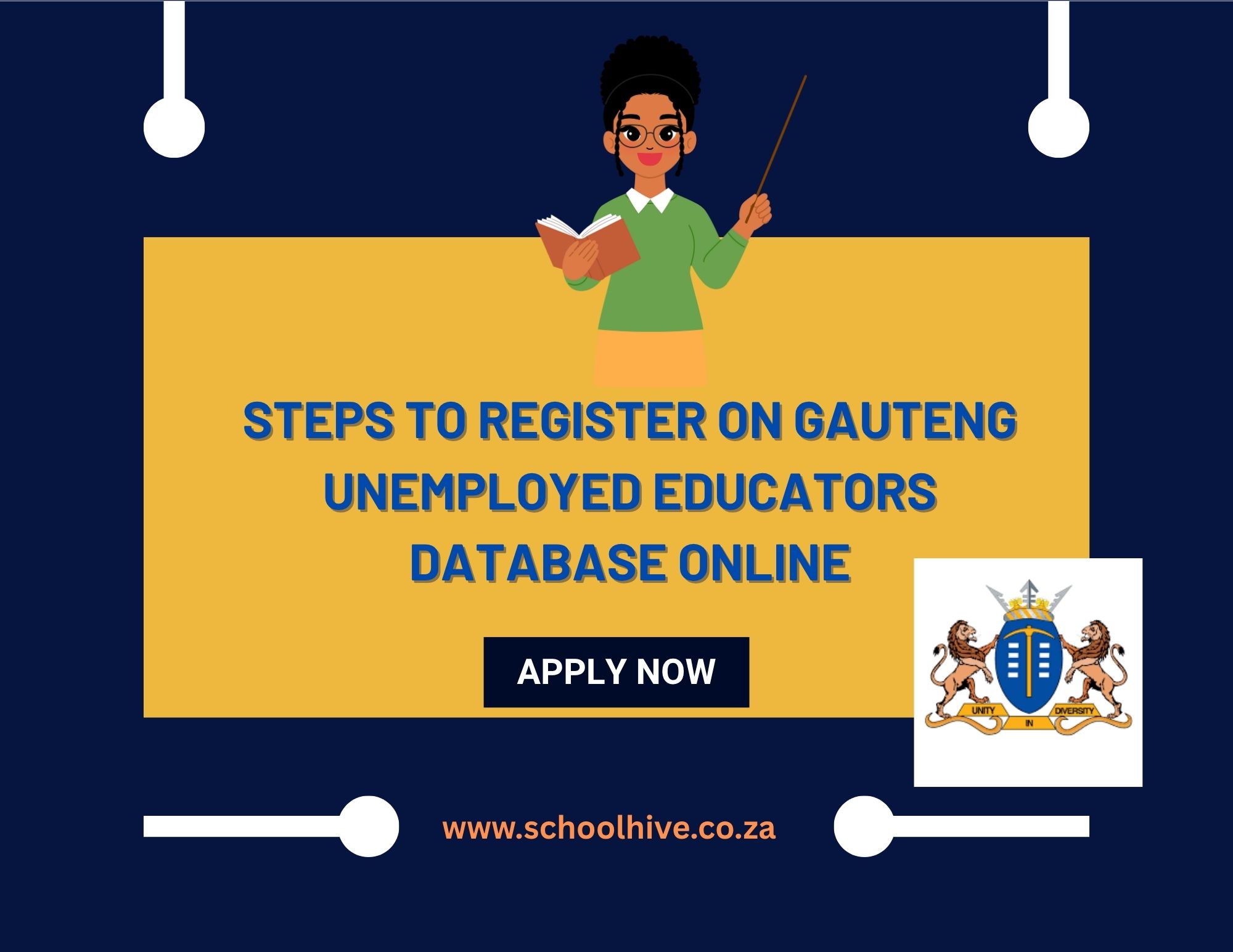Steps to Register on Gauteng Unemployed Educators Database Online